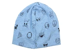 Soft Gallery Beanie babyblue melange emojii blue 2018 milkywalk